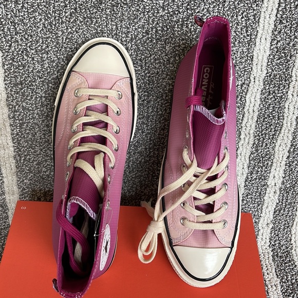 Converse Chuck Taylor 70 All Star Hi Rose Maroon/Naples MENS - Picture 13 of 16